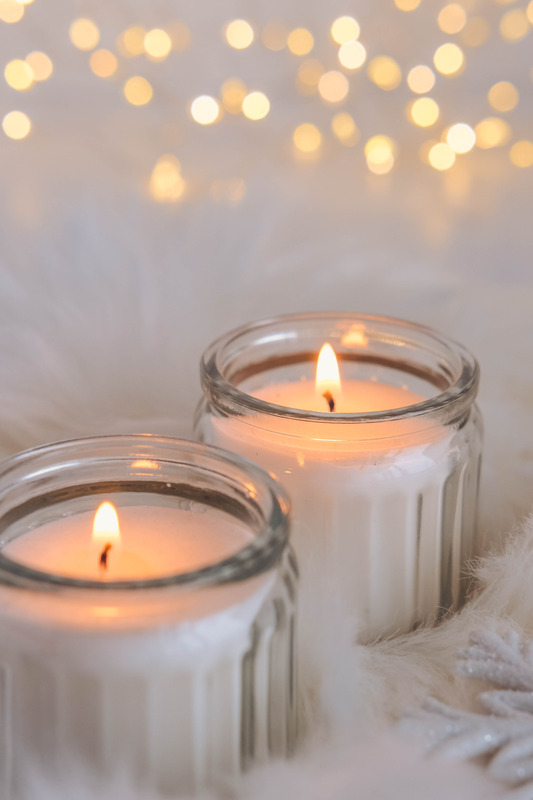 Candles and Wintery Scents